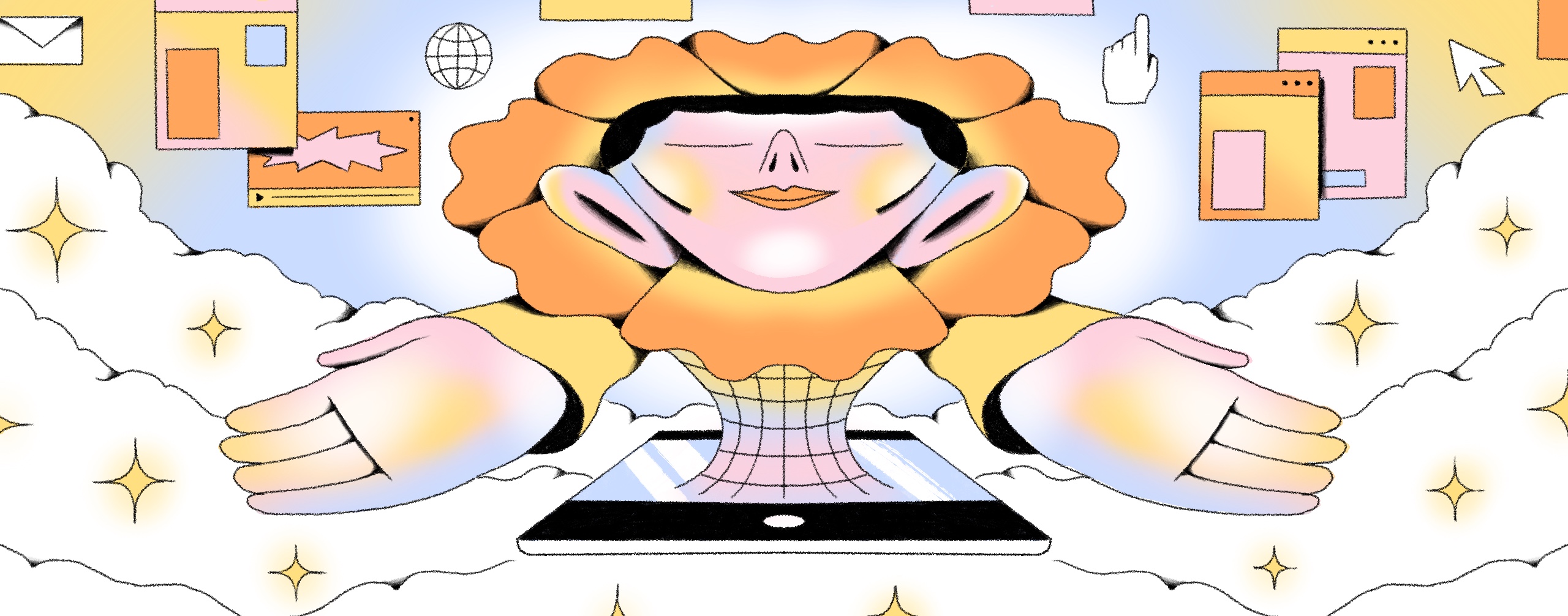 Digital Wellness illustration