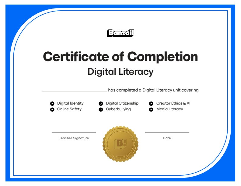 Certificate preview