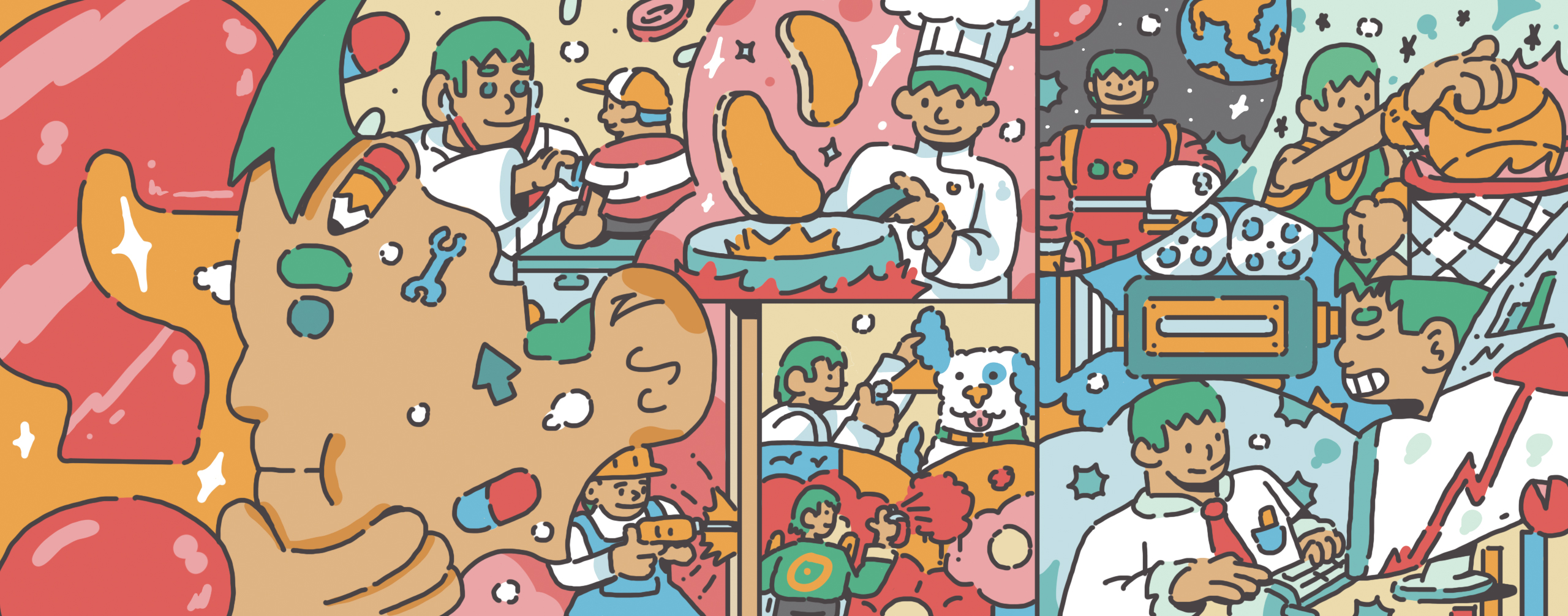 Career Field Quiz illustration