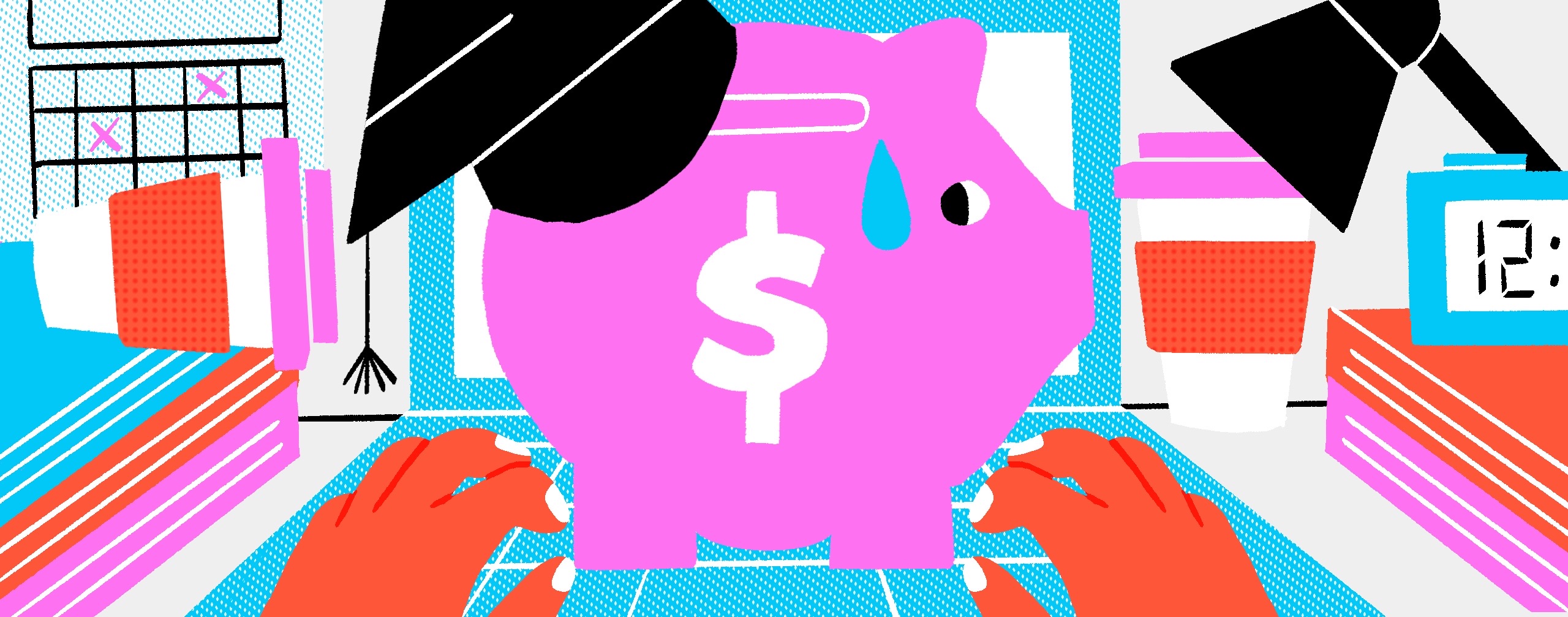 Paying for College illustration