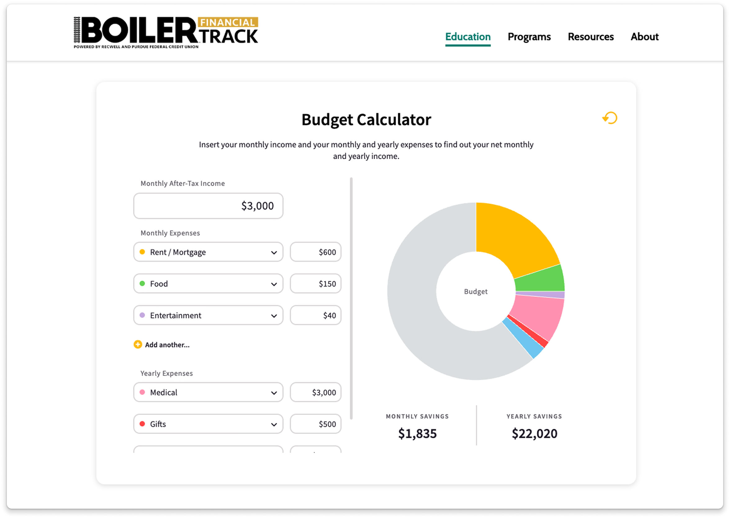 Wellness Center branded for a university