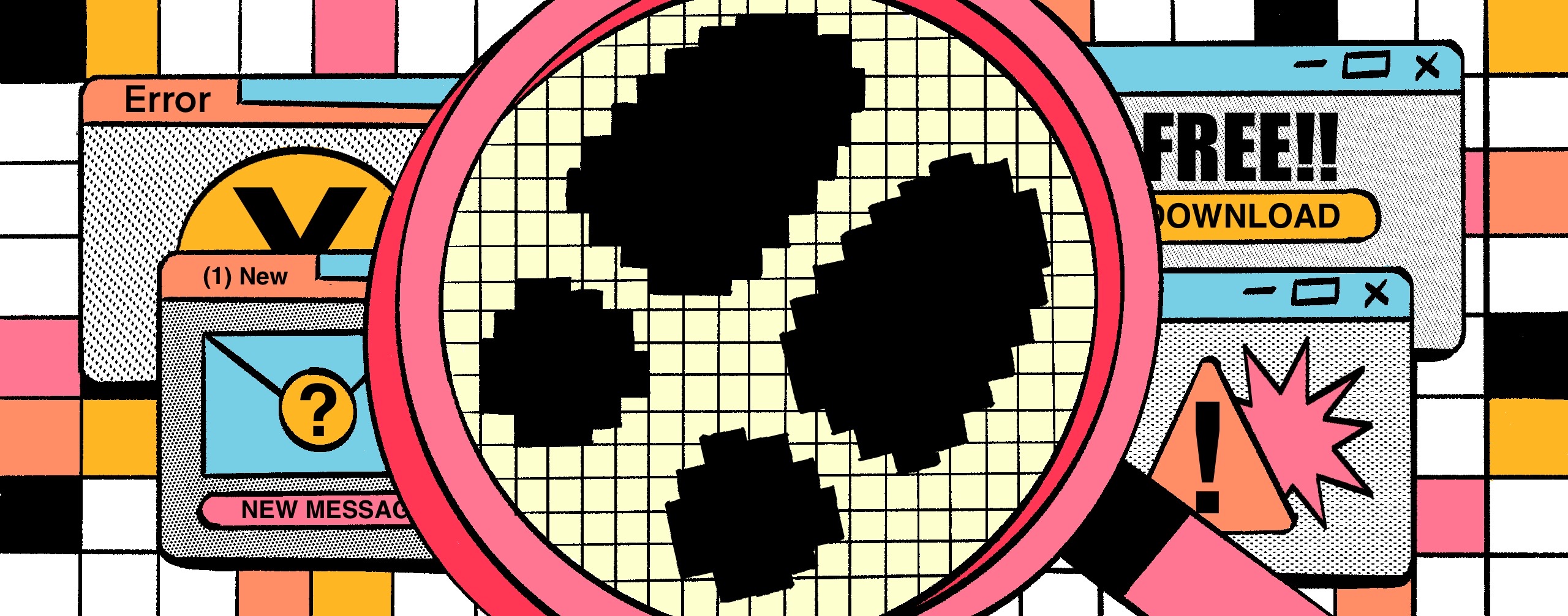 Digital Footprint illustration